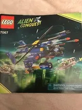 LEG0 Instructions ONLY NO Bricks Alien Conquest 7067