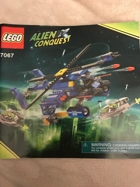 LEG0 Instructions ONLY NO Bricks Alien Conquest 7067