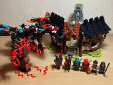 LEGO NINJAGO 70627 Dragon’s Forge Elemental Dragon Set No Box Used