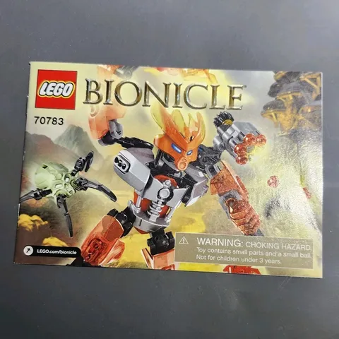 lego 70783 Bionicle 2015 Protector of Fire - INSTRUCTION MANUAL ONLY