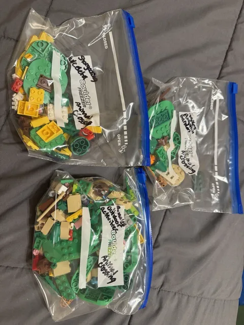 LEGO Animal Crossing Bundle Bunnie Outdoor Activities/Stargazing With Celestial