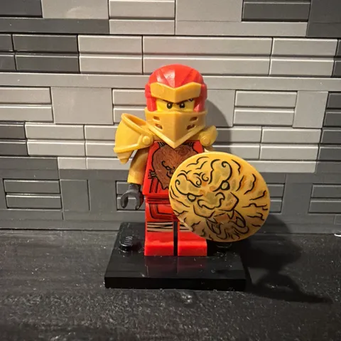 Kai Hero Ninjago Master of the Mountain LEGO Minifigure 71720 71721 Red Ninja  