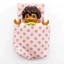 LEGO DUPLO bedding sleeping bag duvet pillow white floral sleepbag11