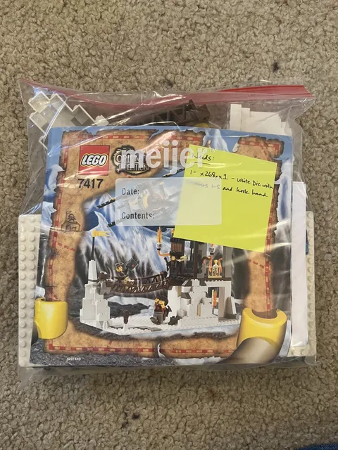 LEGO Adventurers: Temple of Mount Everest (7417) with Manual Incomplete