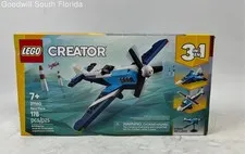 Lego #31160 Creator 3 In 1 Race Plane 178 Pcs Complete Set For Age 7+ With Box