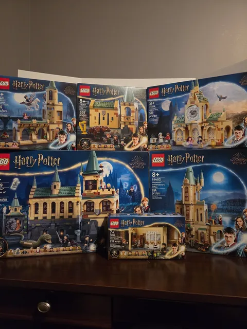 Lego Harry Potter - Lot of 6 Sets - 76386, 76387, 76389, 76398, 76401, 76402