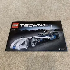 LEGO 42033 Technic Record Breaker Set Instruction Manual Booklet
