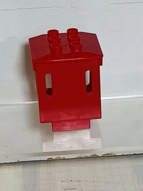 Lego Duplo Push Train Engineer's Cab red