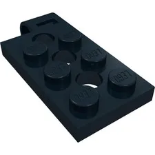 5x LEGO® Part 98286 - Hinge Plate 2 x 4 with Pin Hole and 3 Holes - Top
