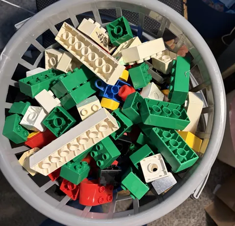 LEGO DUPLO Bulk Lot Multicolor Bricks Blocks Plates Wheels Animals 2+