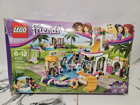 LEGO Friends Summer Pool Building Blocks Toy