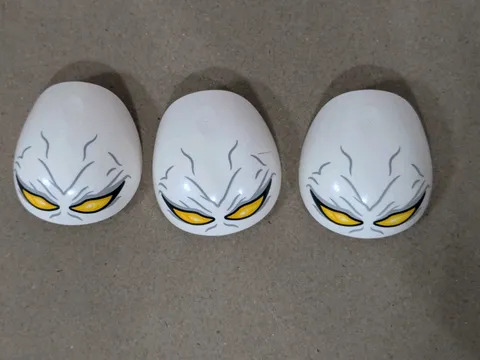 Lego 71461 Dreamzzz Eyes Printed On White Heads Lot Of 3 Pieces 71455