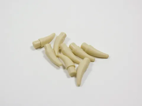 LEGO Lot of 8 Tan Small Barbs Horns Weapon Minifig I12