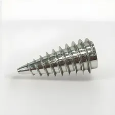 Lego 4940 - 4970 Rock Raiders Spiral Cone Chrome Drill Replacement Part 71612CX1