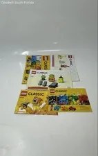 Lot Of 5 Pieces Assorted Lego Classic Mixed Instruction Manuals Booklets