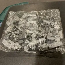 2011 THE LEGO GROUP BAG OF LEGOS #? Wheels Lot 1 Mystery Gray Dark Light Brick