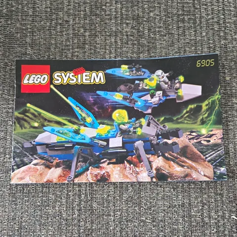 LEGO System 6905 Biomechanoid Walker Space Instruction Manual Booklet