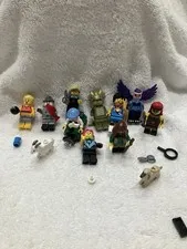 LEGO Minifigure Lot Series 25 - Goatherd Pet Groomer Gamer Noir Detective Train
