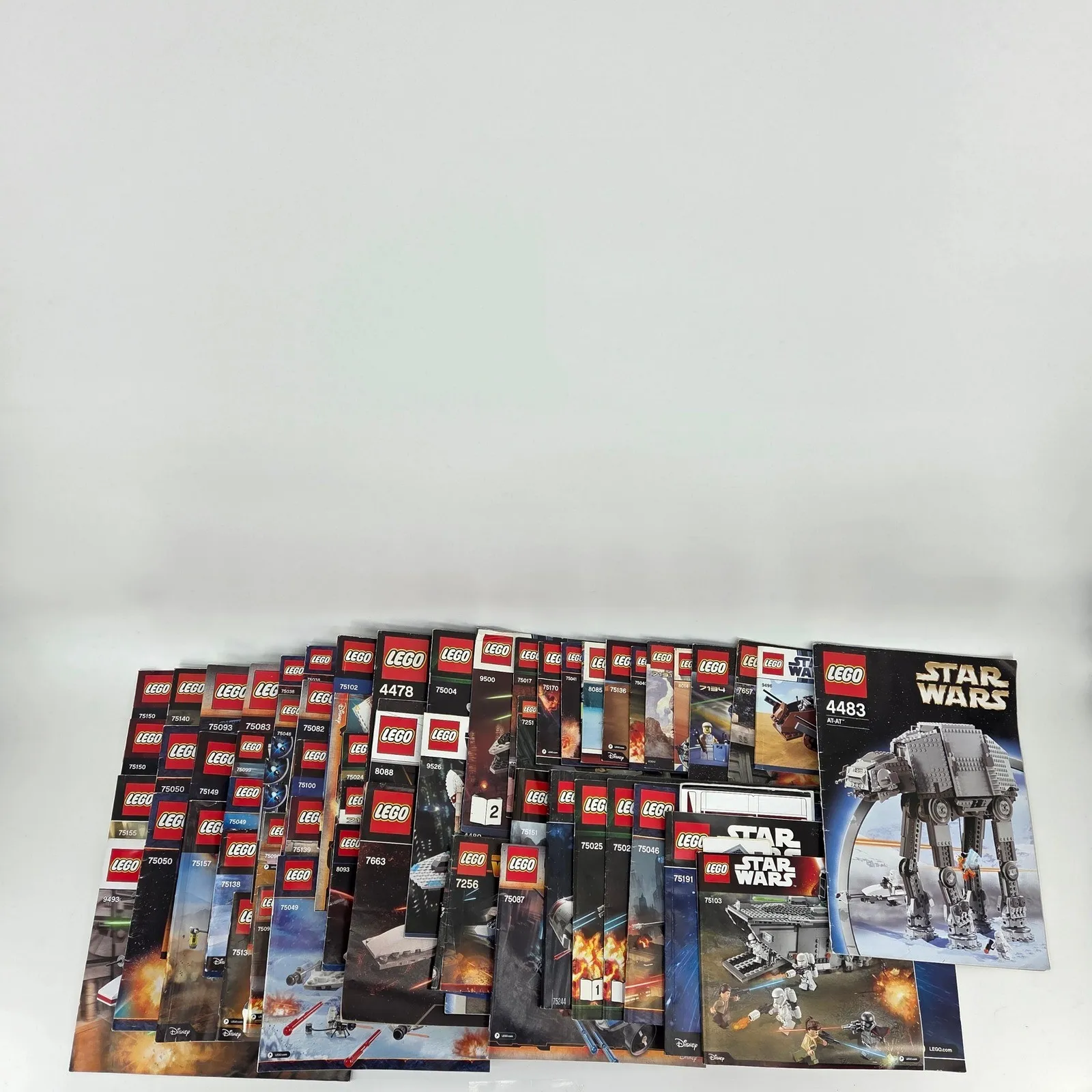 Lego Star Wars Instruction Manual Books Only Lot 60+ Plus 4483 AT-AT 75103 75191