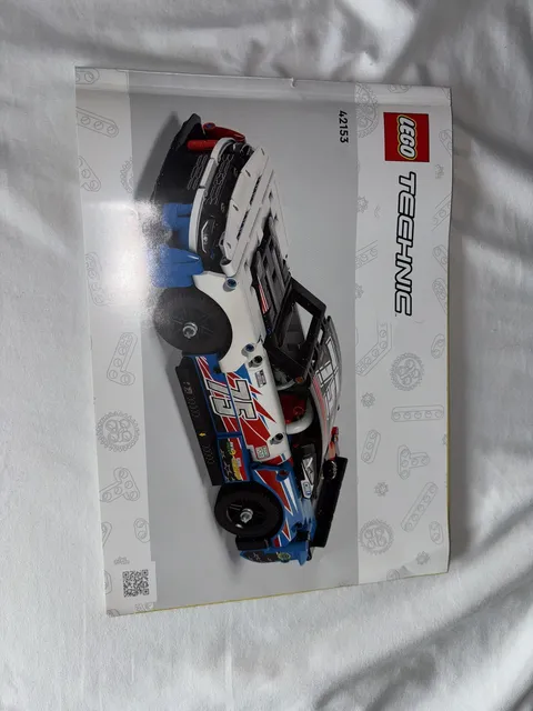 LEGO Technic NASCAR Next Gen Chevrolet Camaro ZL1 42153 Instruction Manual Bo...