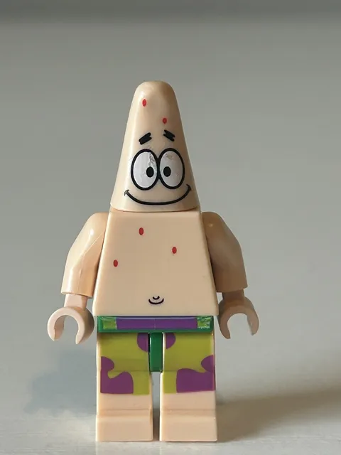 Lego SpongeBob SquarePants Minifigure Patrick (BOB002) From 3827 Retired
