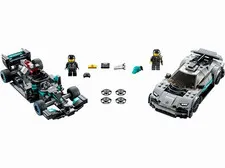 LEGO Speed Champions 76909 Mercedes-AMG F1 W12 & Project One 564pc Retired
