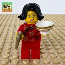 LEGO Store Minifigures, BAM: Year of Rat Female, 973pb3817c01, bam2020-1, 2020