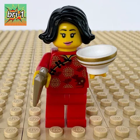 LEGO Store Minifigures, BAM: Year of Rat Female, 973pb3817c01, bam2020-1, 2020