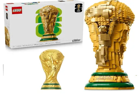 LEGO Editions 2026 FIFA World Cup Official Trophy Building Set 43020 NIB