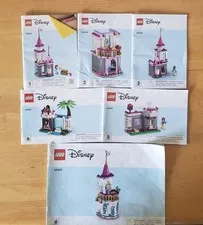 LEGO Friends  43205. 1-6 MANUALS BOOKS  Only Princess Ultimate Adventure 