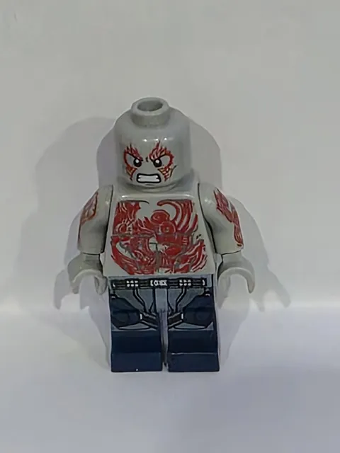 LEGO Drax  sh0387  Minifigure Marvel Guardians of the Galaxy 76081 No cracks!