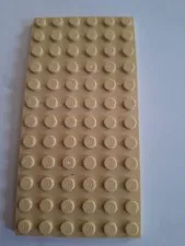 No 446 1x Lego plate 6x12.  3028 Beige