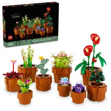 LEGO 10329 Botanical Tiny Plants Artificial Fake Indoor Plant Building Set Gift