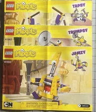 LEGO Mixels Instruction Manuals Only - Lot of 3 – JAMZY, TAPSY, TRUMPSY