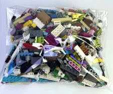 Lego 2 Pounds Bulk Lot Random Parts Pieces & Bricks  Actual Bag You Will Receive