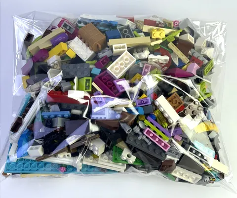 Lego 2 Pounds Bulk Lot Random Parts Pieces & Bricks  Actual Bag You Will Receive