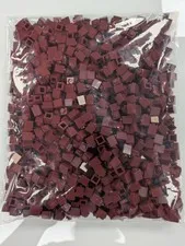Lego Lot  x950 New Dark Red Brick 1 x 1  # 3005 Bulk