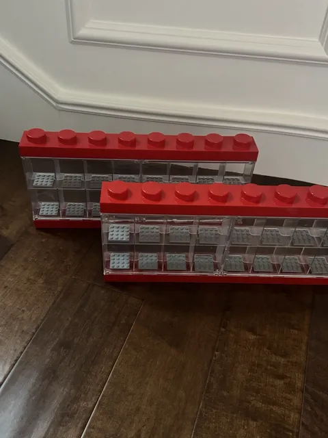 LEGO Storage Case for 16 Minifigures - set of 2