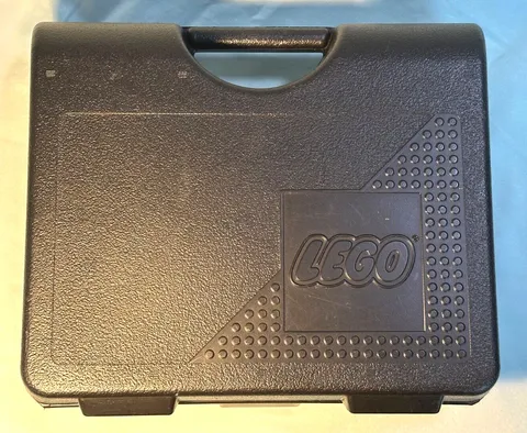 1997 LEGO Black Plastic Carrying & Storage Case With Secure  Latches W/ BAG LEGO