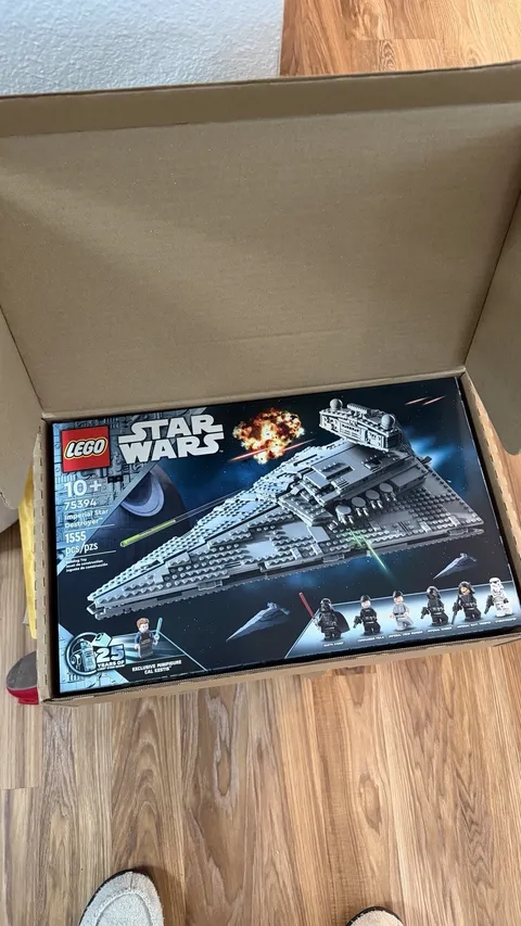 LEGO Star Wars Imperial Star Destroyer Building Toys Set 75394, New, Sealed, US