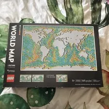 LEGO Art: World Map Complete Set (31203)