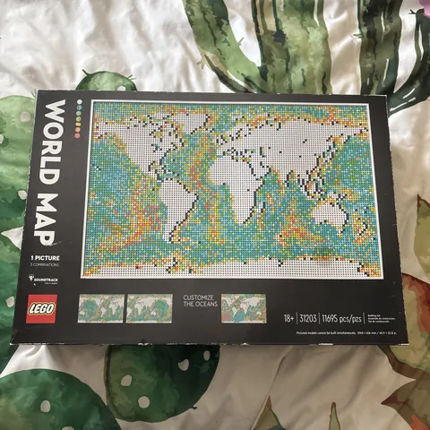 LEGO Art: World Map Complete Set (31203)