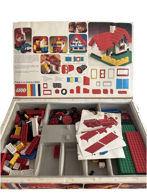 LEGO Building Set Number 135 Boxed 1973 Incomplete