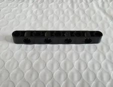 NEW LEGO 1X BLACK BEAM 9M W/4.85 HOLE NO.1 #6612.