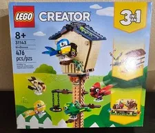 LEGO Creator 3-in-1 Birdhouse (31143) - 100% Complete, Partially Built
