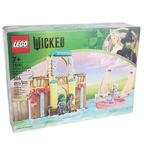 LEGO®  WICKED Glinda, Elphaba & Nessarose at Shiz Uni 304 piece  Set 75681