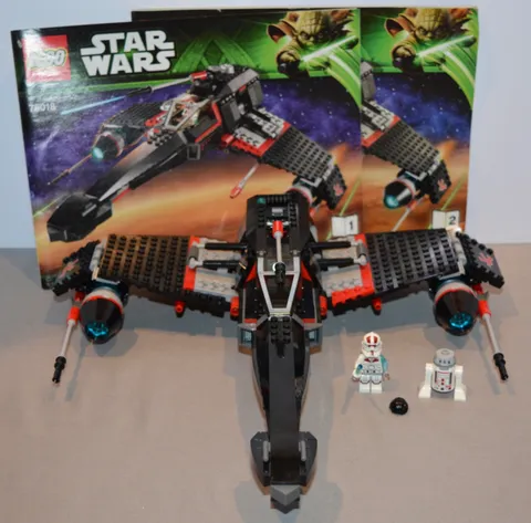 LEGO Star Wars Jek-14's Stealth Starfighter 75018 Incomplete Set Pre-Owned
