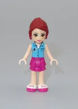 LEGO Friends Mia Vet red hair pink skirt  minifigures 41085