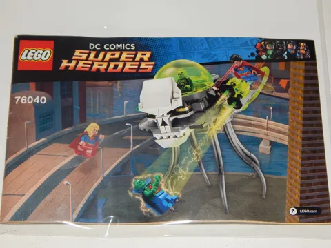 LEGO® DC 76040 Brainiac Attack Instruction Manual Only!