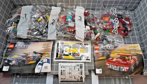 LEGO Speed Champions 76903 Chevrolet Corvette SEALED BAGS NO BOX UNUSED DECALS